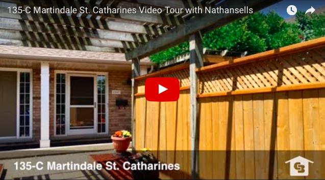 Video Tour- 135-C Martindale St. Catharines